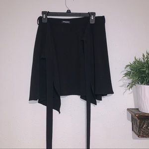 American Apparel Wrap Mini Skirt